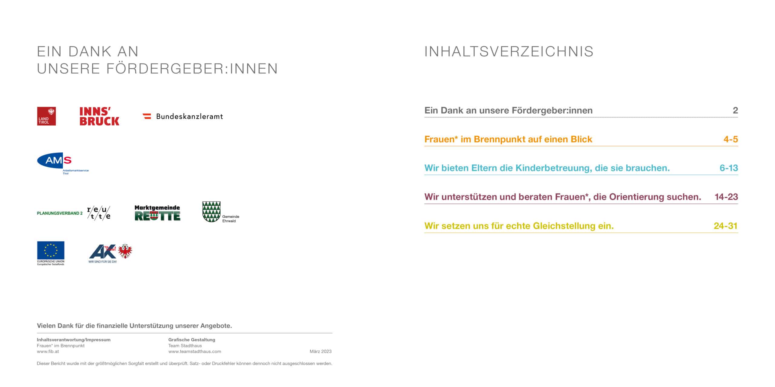 Tätigkeitsbericht