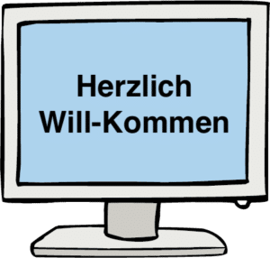 Computer-willkommen