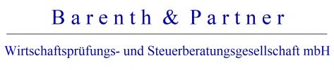 Logo Barenth & Partner, Wirtschaftsprüfungs- und Steuerberatungsgesellschaft mbH